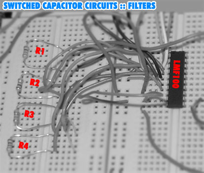 switched capacitor circuits, filters