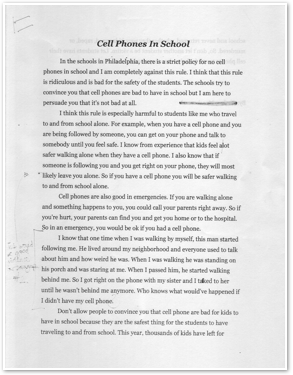 Should phones be allowed in school Should phones be allowed in school image