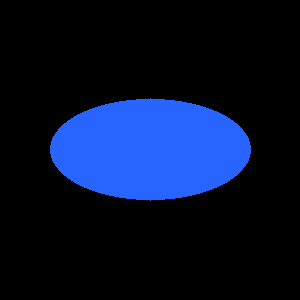 a correct ellipse