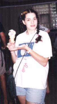 Julie the goddess of ice cream creations