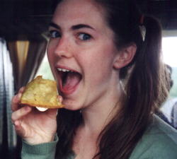 i attack a samosa