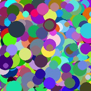 lots of circles