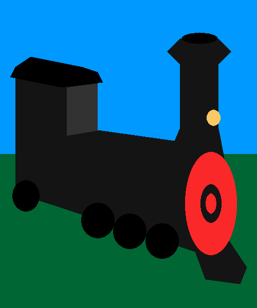a solid choo-choo train!
