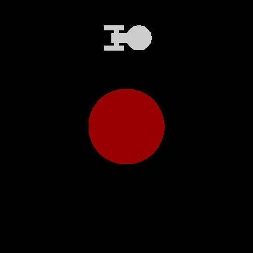 The Enterprise in orbital motion