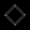 rotated cube