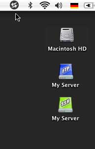 MacFusion Menubar