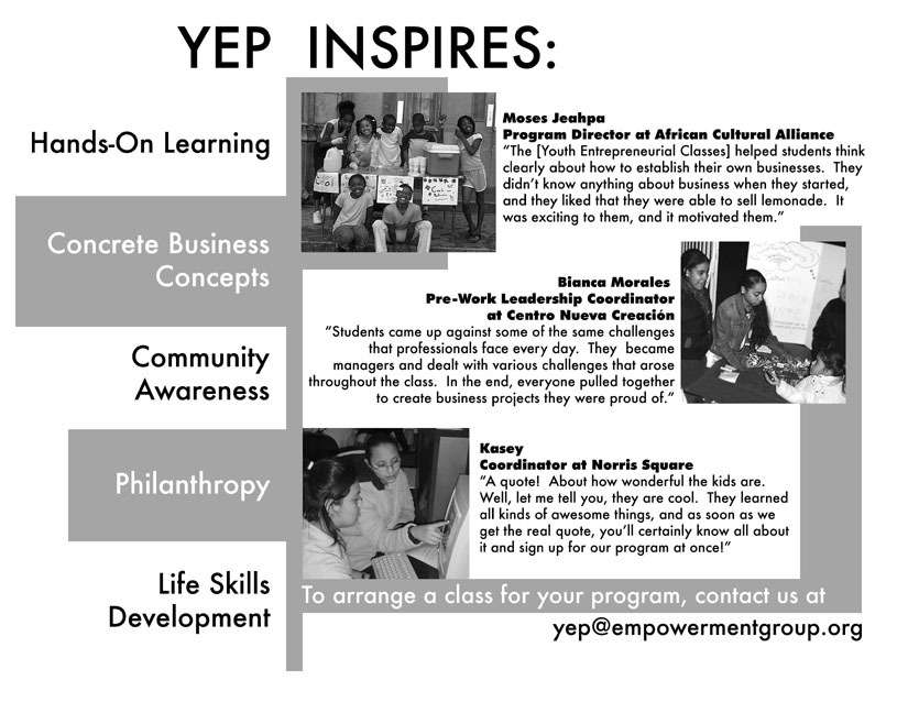 Empowerment Group Brochure (Interior)