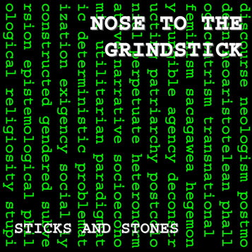 Sticks and Stones CD Cover