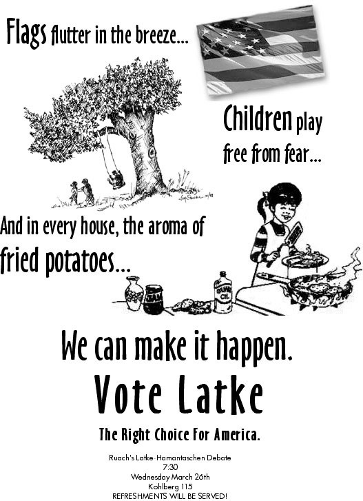 Latke Campaign Ad