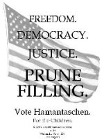 Hamantaschen Campaign Ad
