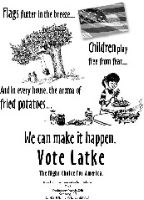 Latke Campaign Ad